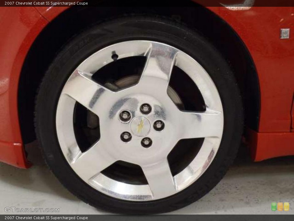 2007 Chevrolet Cobalt SS Supercharged Coupe Wheel and Tire Photo #39259423