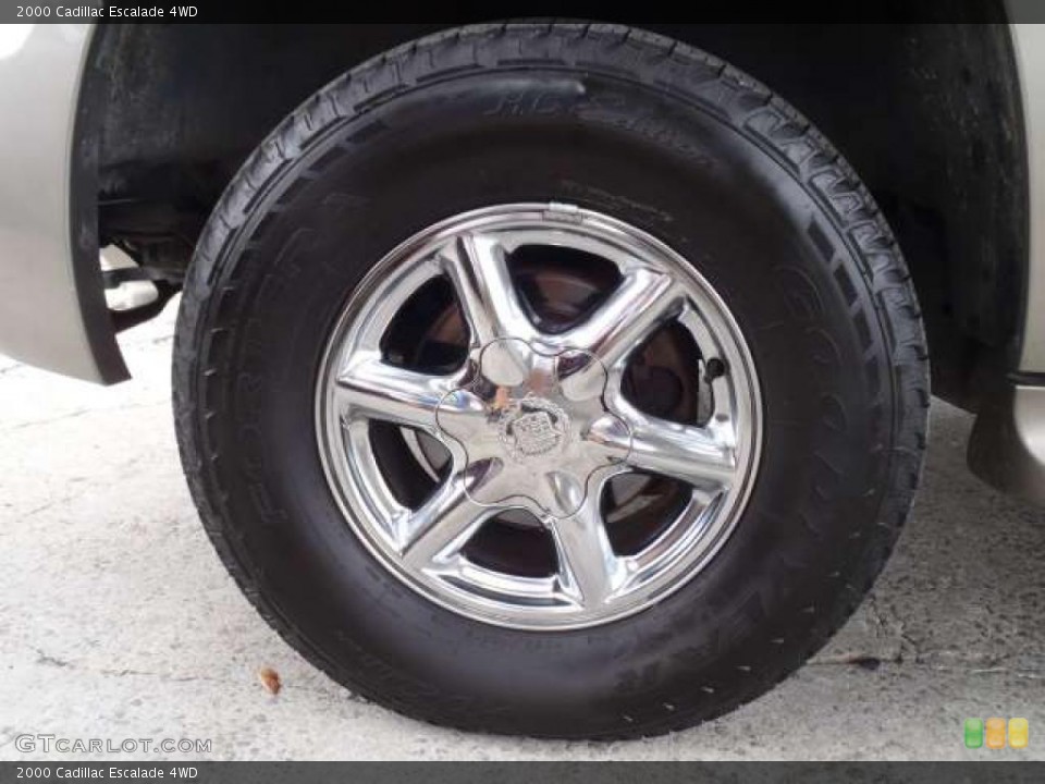 2000 Cadillac Escalade 4WD Wheel and Tire Photo #39260459