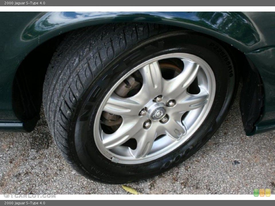 2000 Jaguar S-Type 4.0 Wheel and Tire Photo #39263387