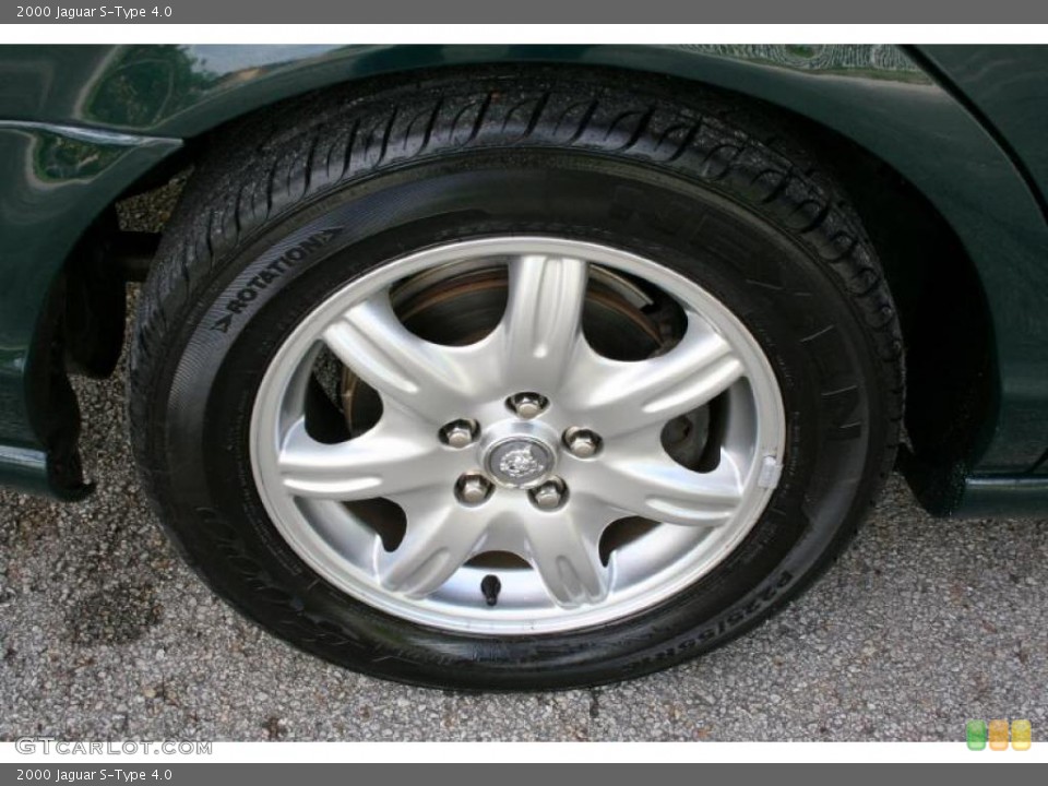 2000 Jaguar S-Type 4.0 Wheel and Tire Photo #39263415