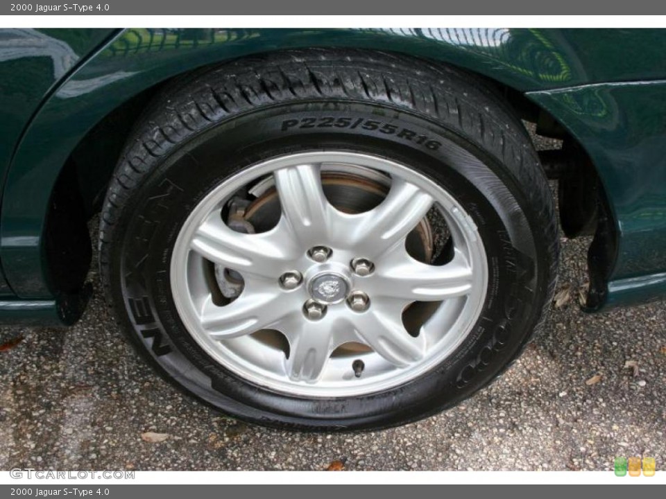 2000 Jaguar S-Type 4.0 Wheel and Tire Photo #39263431