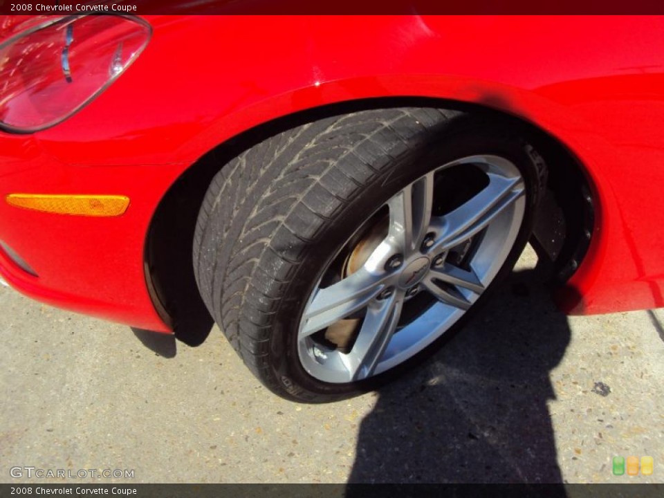 2008 Chevrolet Corvette Coupe Wheel and Tire Photo #39265319