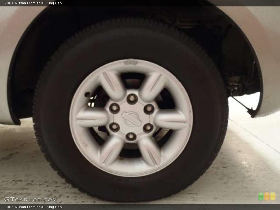 2004 Nissan Frontier XE King Cab Wheel and Tire Photo #39265871