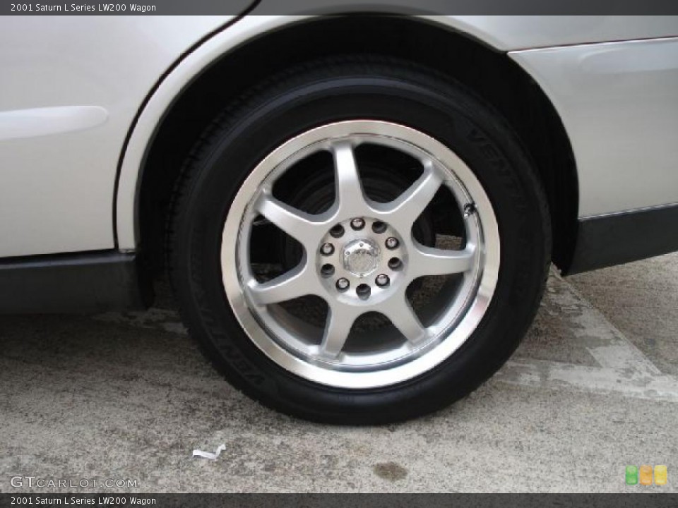 2001 Saturn L Series Custom Wheel and Tire Photo #39268683