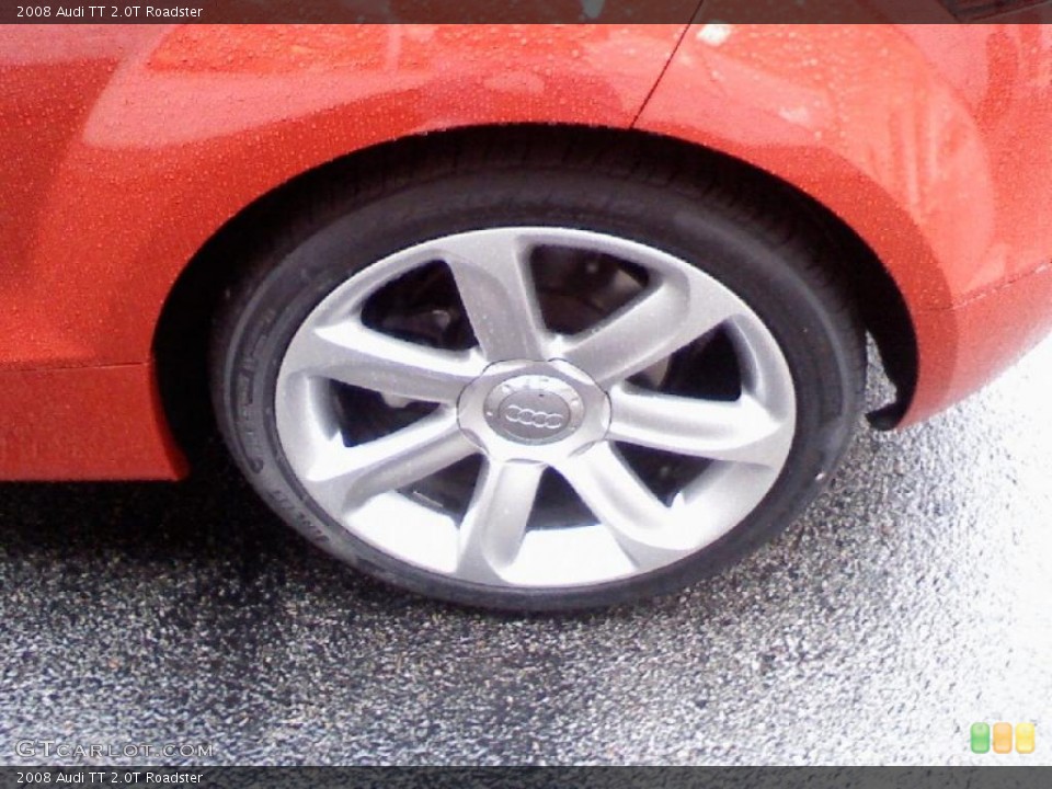 2008 Audi TT 2.0T Roadster Wheel and Tire Photo #39270563