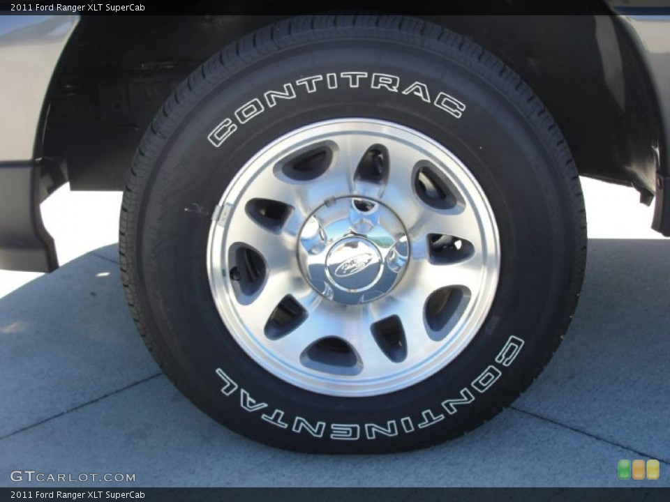 2011 Ford Ranger XLT SuperCab Wheel and Tire Photo #39271707