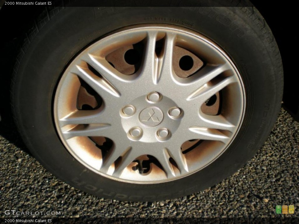 2000 Mitsubishi Galant ES Wheel and Tire Photo #39275315