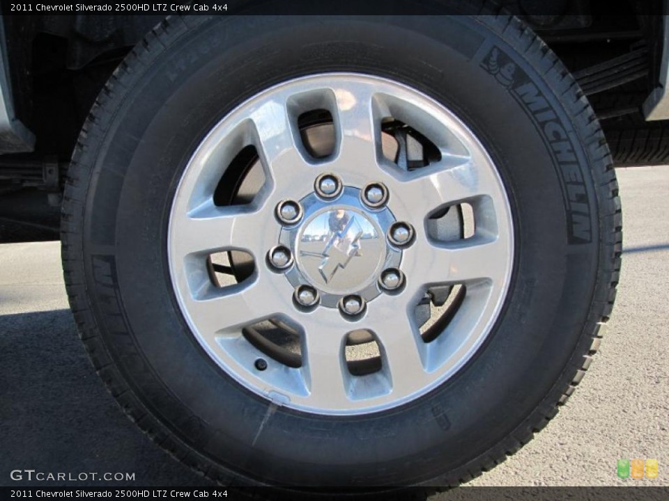 2011 Chevrolet Silverado 2500HD LTZ Crew Cab 4x4 Wheel and Tire Photo #39276583