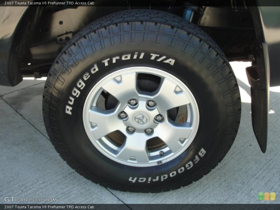 2007 Toyota Tacoma V6 PreRunner TRD Access Cab Wheel and Tire Photo #39278699