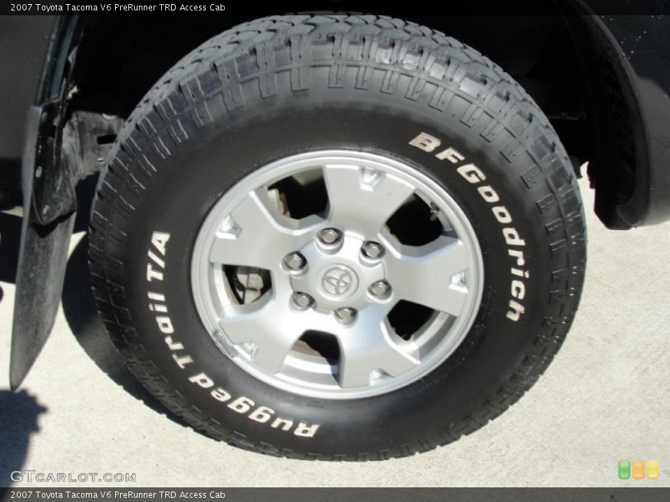 2007 Toyota Tacoma V6 PreRunner TRD Access Cab Wheel and Tire Photo #39278727