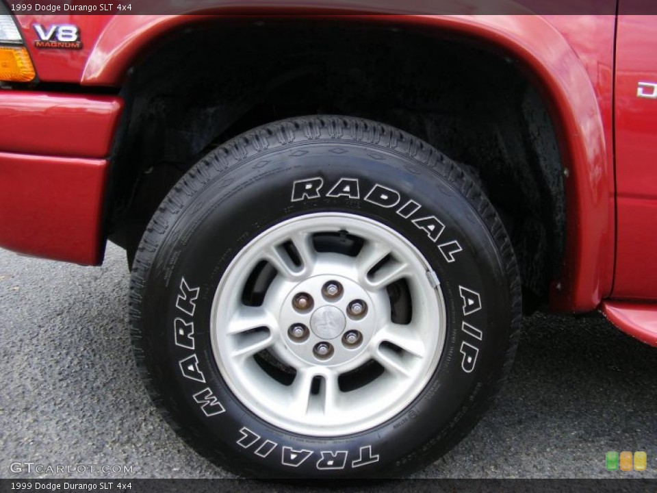 1999 Dodge Durango SLT 4x4 Wheel and Tire Photo #39279079