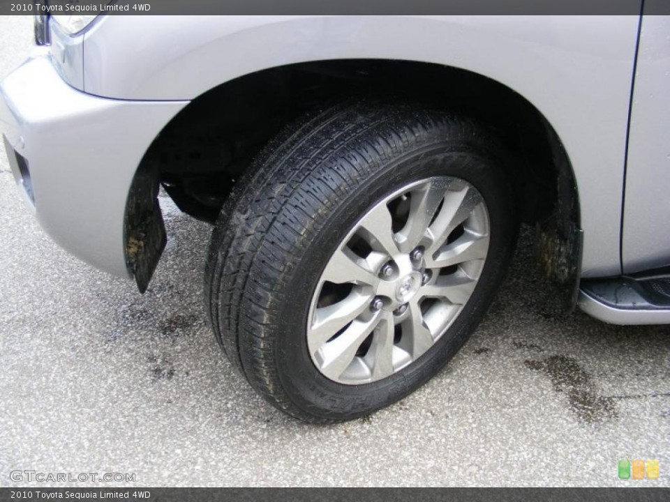2010 Toyota Sequoia Limited 4WD Wheel and Tire Photo #39280671