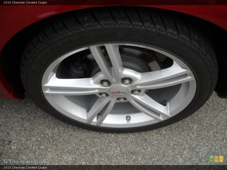 2010 Chevrolet Corvette Coupe Wheel and Tire Photo #39281703