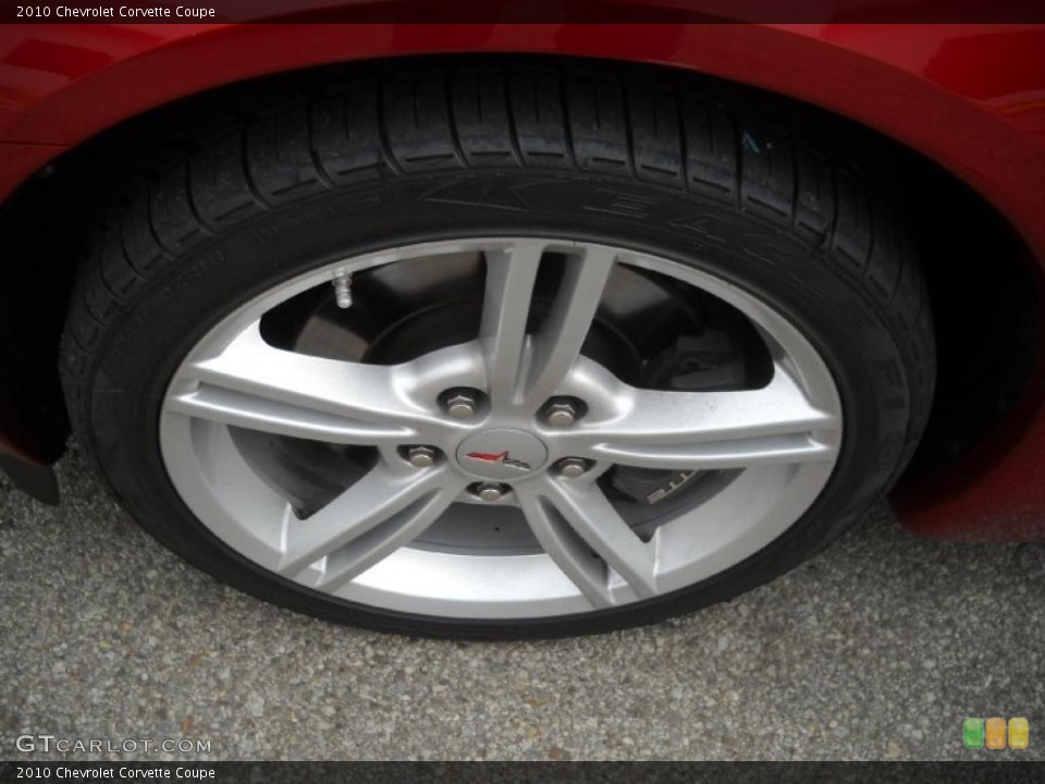 2010 Chevrolet Corvette Coupe Wheel and Tire Photo #39281731