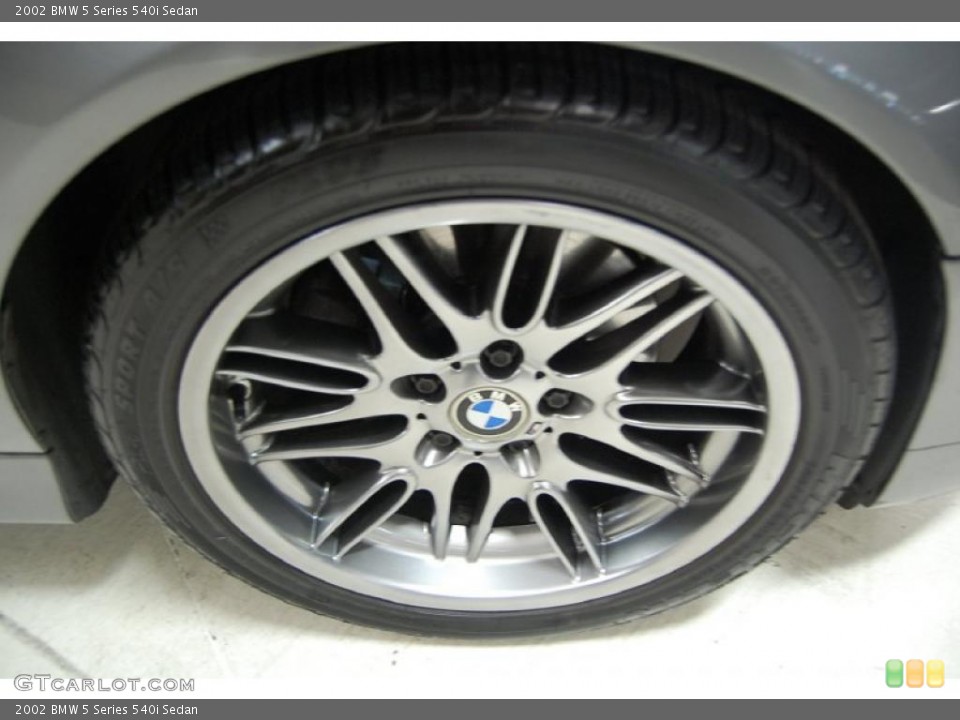 2002 BMW 5 Series 540i Sedan Wheel and Tire Photo #39282091