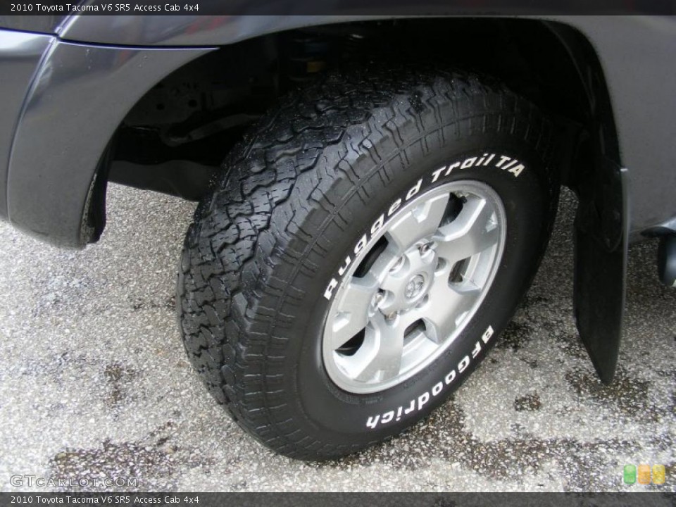 2010 Toyota Tacoma V6 SR5 Access Cab 4x4 Wheel and Tire Photo #39282119