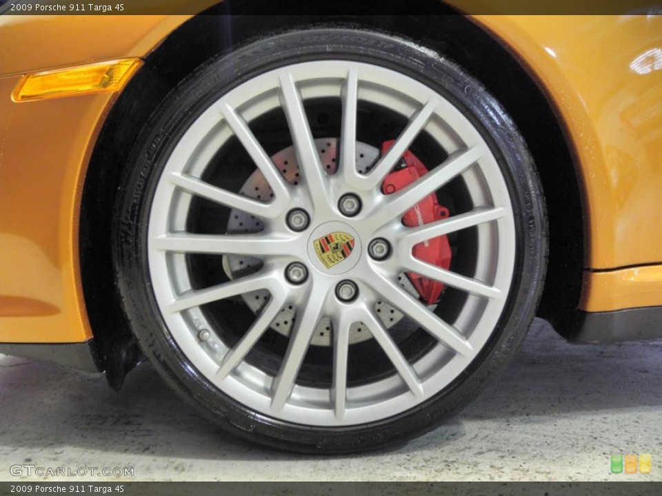 2009 Porsche 911 Targa 4S Wheel and Tire Photo #39283875