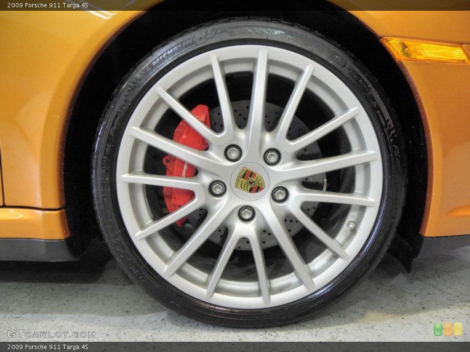 2009 Porsche 911 Targa 4S Wheel and Tire Photo #39284023