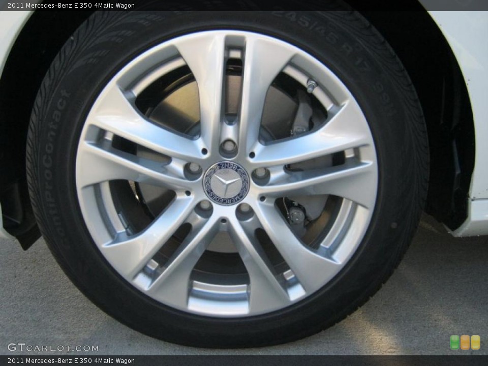 2011 Mercedes-Benz E 350 4Matic Wagon Wheel and Tire Photo #39284031