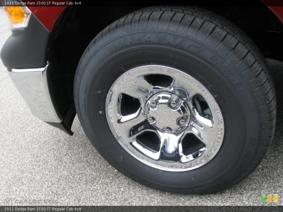 2011 Dodge Ram 1500 ST Regular Cab 4x4 Wheel and Tire Photo #39286075