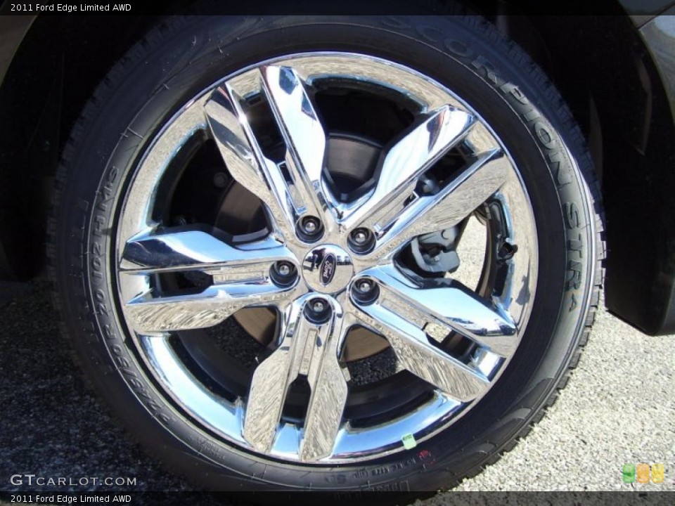 2011 Ford Edge Limited AWD Wheel and Tire Photo #39286679