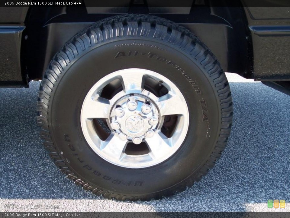 2006 Dodge Ram 1500 SLT Mega Cab 4x4 Wheel and Tire Photo #39291495