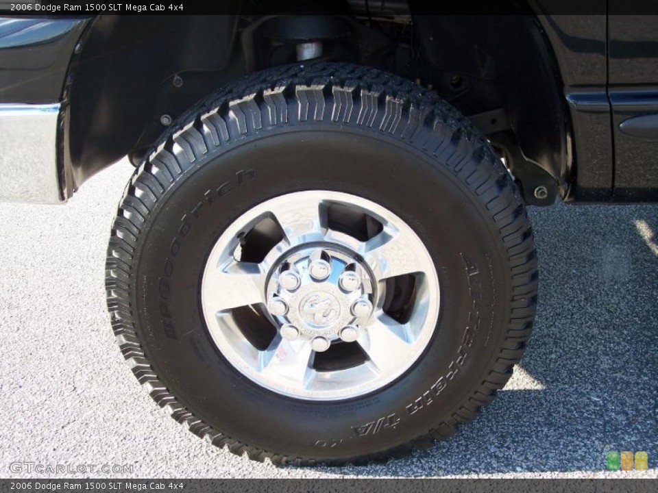 2006 Dodge Ram 1500 SLT Mega Cab 4x4 Wheel and Tire Photo #39291519