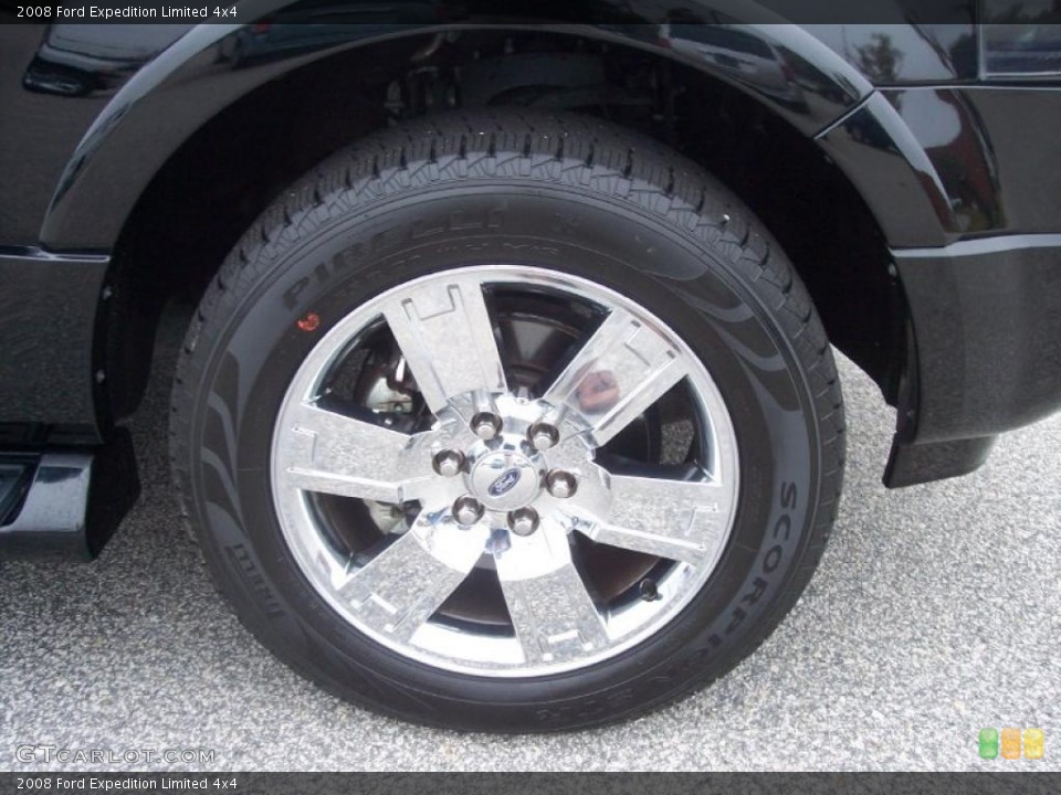 2008 Ford Expedition Limited 4x4 Wheel and Tire Photo #39292107