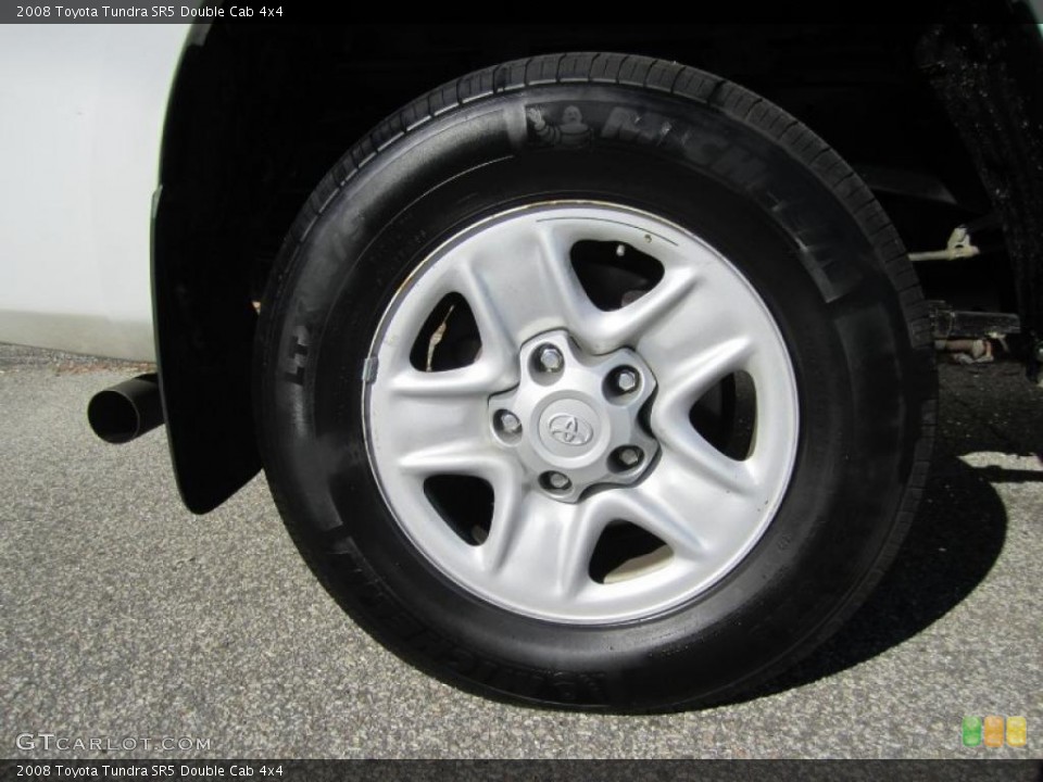 2008 Toyota Tundra SR5 Double Cab 4x4 Wheel and Tire Photo #39294427