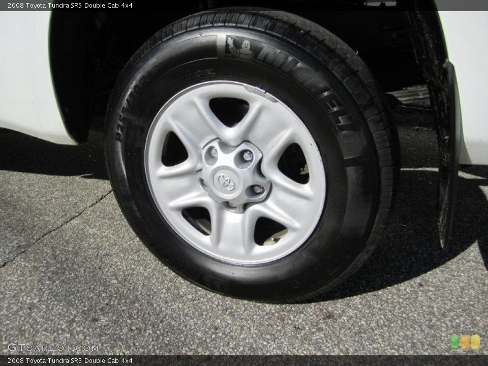 2008 Toyota Tundra SR5 Double Cab 4x4 Wheel and Tire Photo #39294743