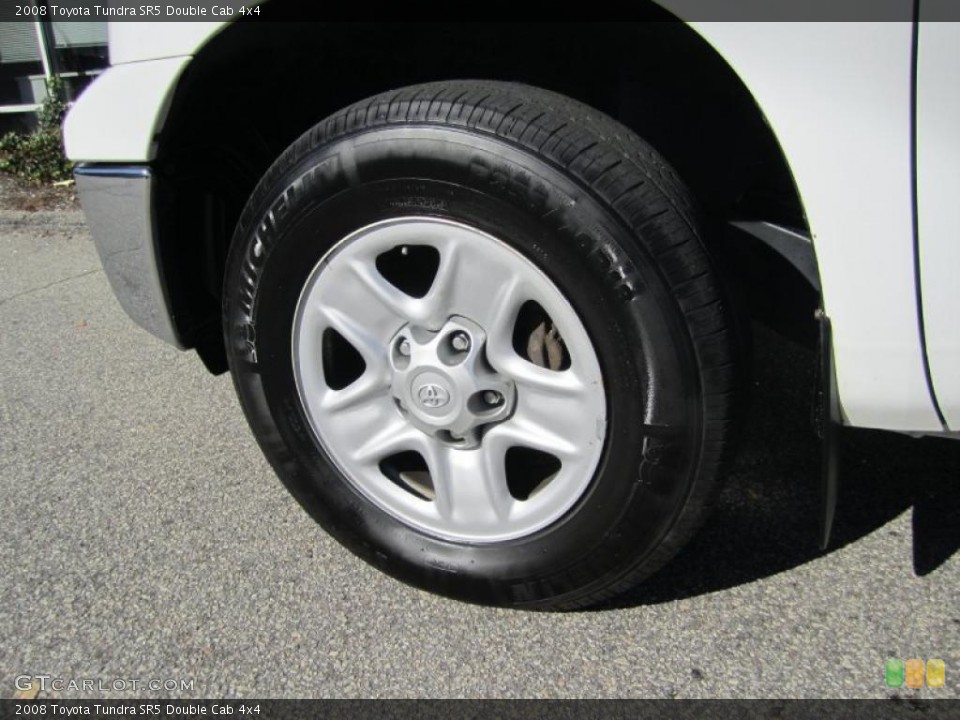 2008 Toyota Tundra SR5 Double Cab 4x4 Wheel and Tire Photo #39294755