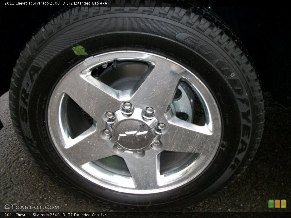 2011 Chevrolet Silverado 2500HD LTZ Extended Cab 4x4 Wheel and Tire Photo #39296143