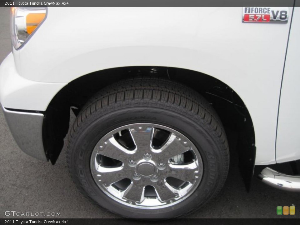 2011 Toyota Tundra CrewMax 4x4 Wheel and Tire Photo #39297919