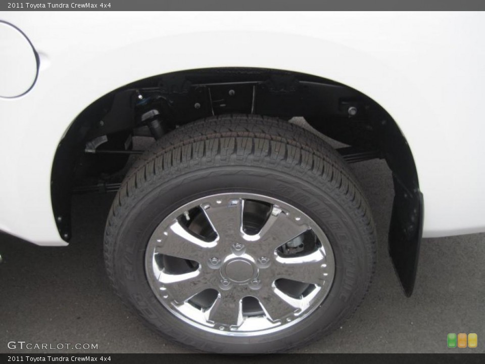 2011 Toyota Tundra CrewMax 4x4 Wheel and Tire Photo #39297935