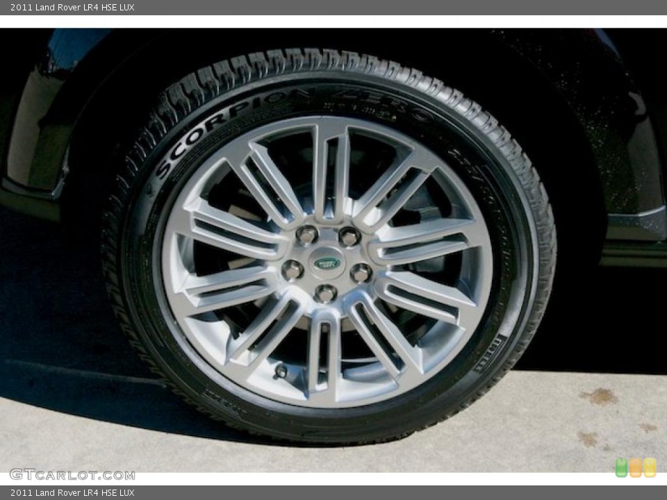 2011 Land Rover LR4 HSE LUX Wheel and Tire Photo #39298372