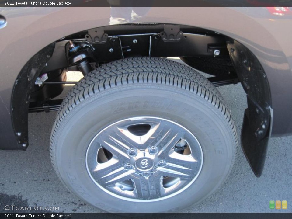 2011 Toyota Tundra Double Cab 4x4 Wheel and Tire Photo #39298428