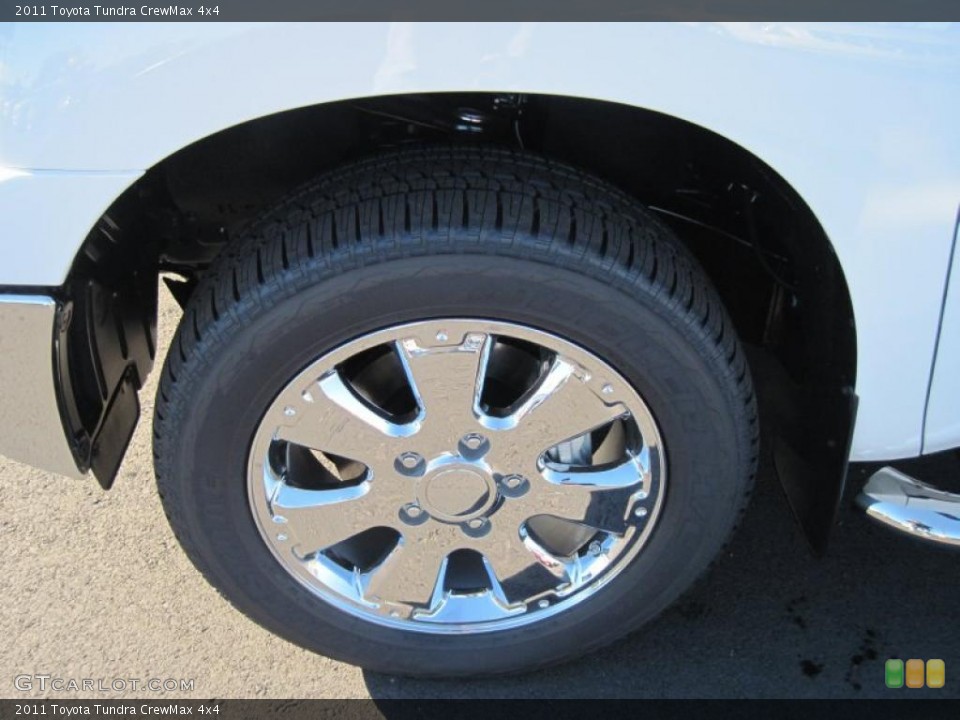 2011 Toyota Tundra CrewMax 4x4 Wheel and Tire Photo #39299421