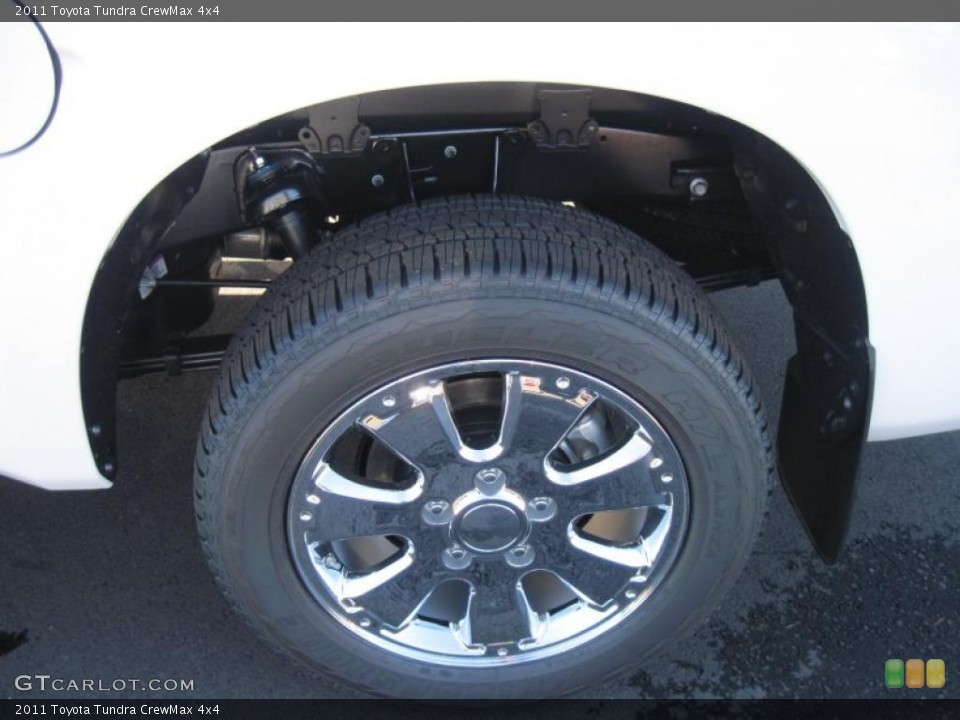 2011 Toyota Tundra CrewMax 4x4 Wheel and Tire Photo #39299437