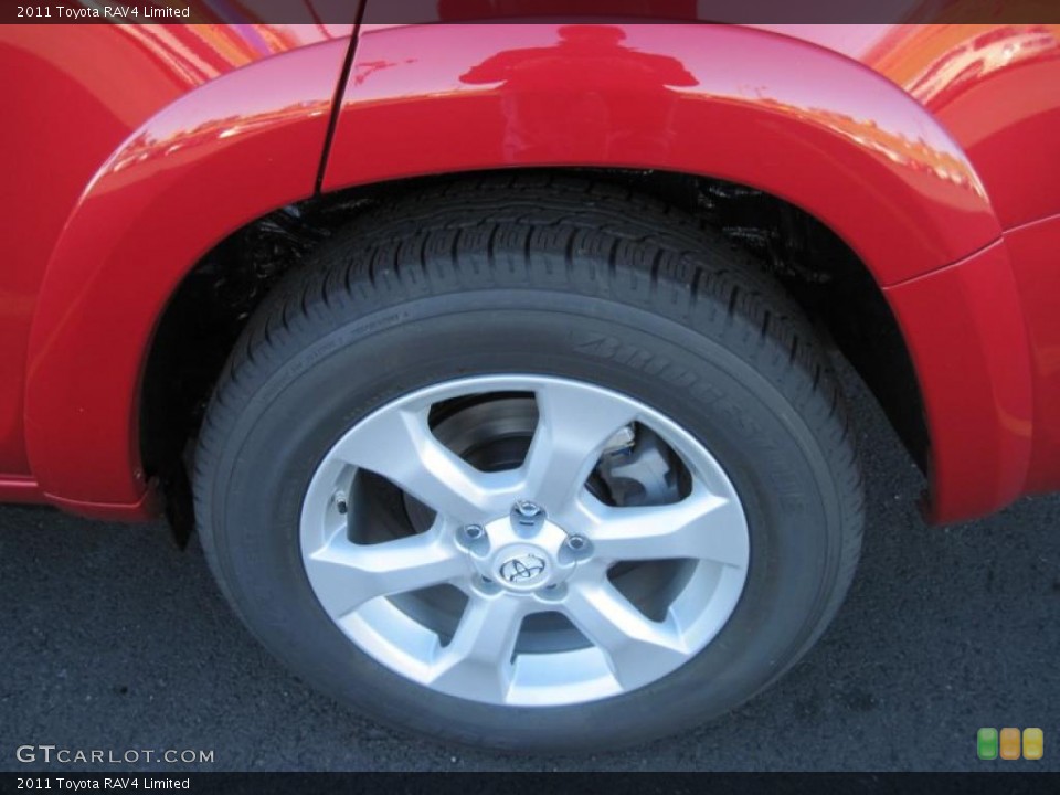 2011 Toyota RAV4 Limited Wheel and Tire Photo #39300233