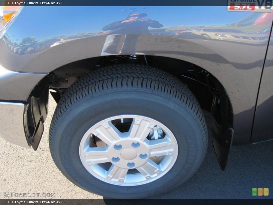 2011 Toyota Tundra CrewMax 4x4 Wheel and Tire Photo #39300501