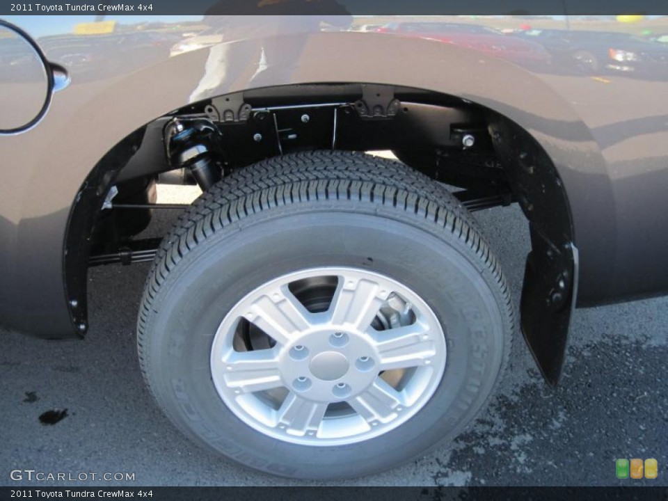 2011 Toyota Tundra CrewMax 4x4 Wheel and Tire Photo #39300517