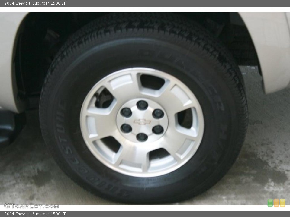 2004 Chevrolet Suburban 1500 LT Wheel and Tire Photo #39301797