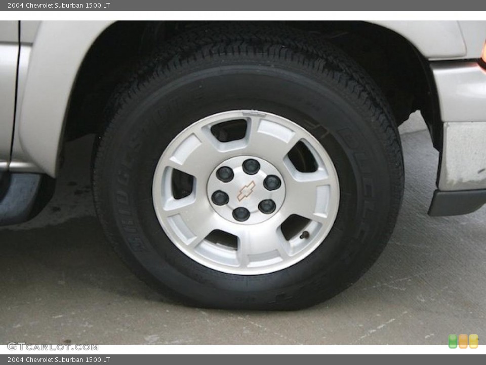 2004 Chevrolet Suburban 1500 LT Wheel and Tire Photo #39301825