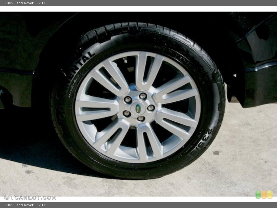 2009 Land Rover LR2 HSE Wheel and Tire Photo #39302589