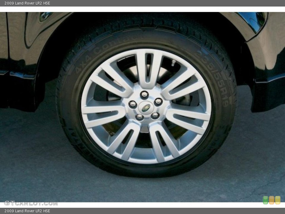 2009 Land Rover LR2 HSE Wheel and Tire Photo #39302617
