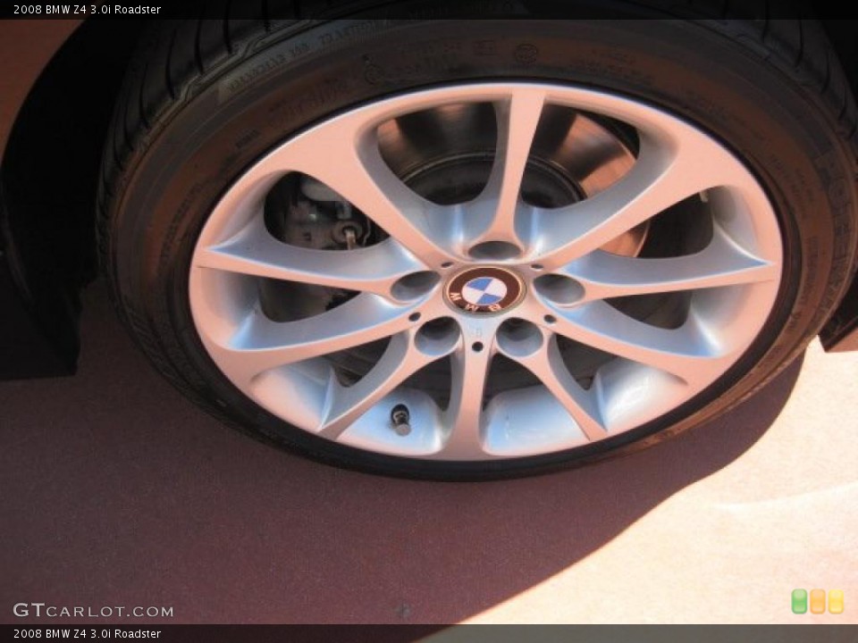 2008 BMW Z4 3.0i Roadster Wheel and Tire Photo #39303869