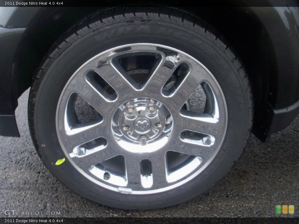 2011 Dodge Nitro Heat 4.0 4x4 Wheel and Tire Photo #39305737