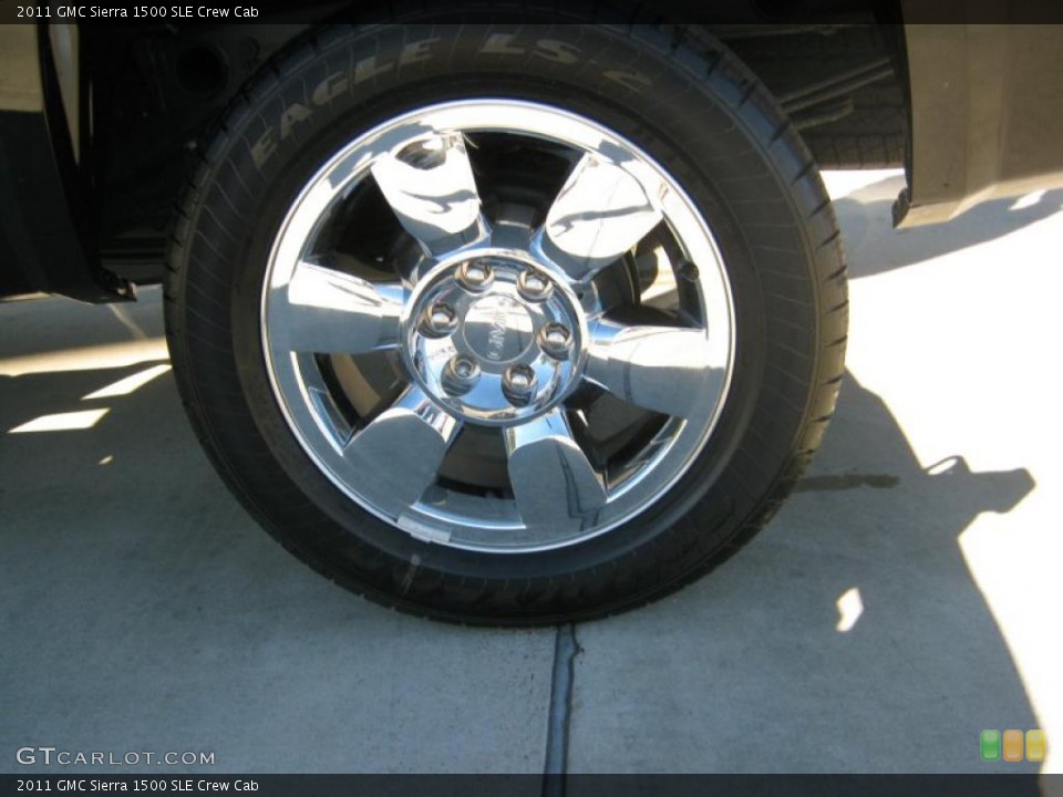 2011 GMC Sierra 1500 SLE Crew Cab Wheel and Tire Photo #39306993