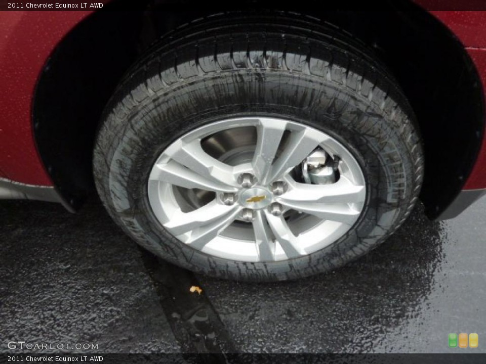 2011 Chevrolet Equinox LT AWD Wheel and Tire Photo #39307661