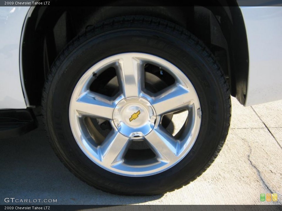 2009 Chevrolet Tahoe LTZ Wheel and Tire Photo #39309181